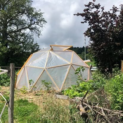 #domegeodesique #serredome #domegeodesiqueDIY